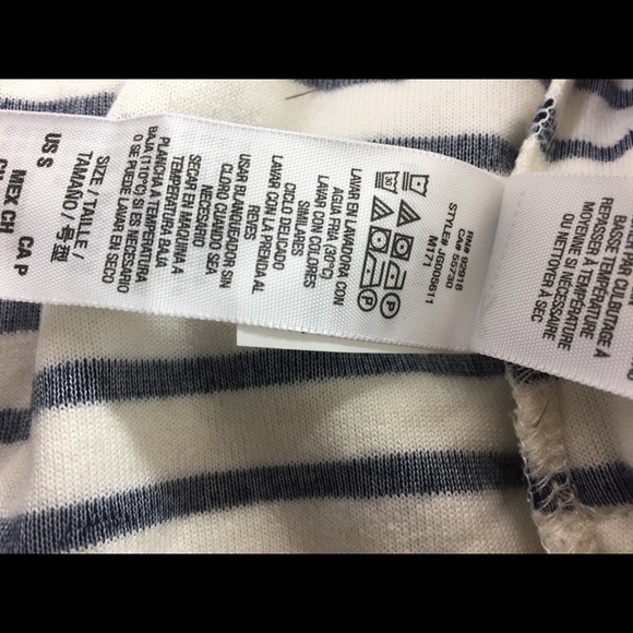 Juicy Couture S Striped Easy Zip Up Hoodie - Picture 6 of 8